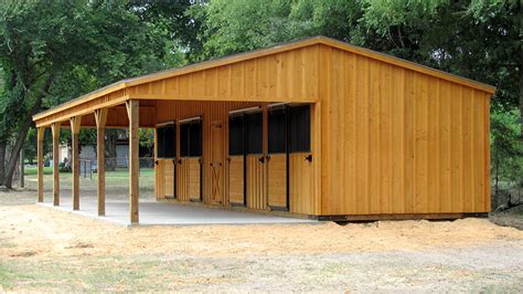 prefabricated horse barns for sale